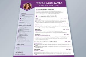 Portfolio for CV , Resume or Custom Certificate